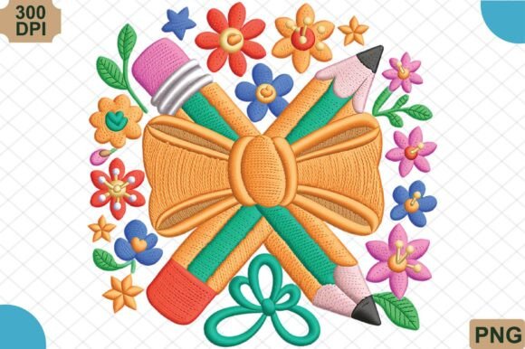 Latch Hook Yarn School Coquette Png for Creatives