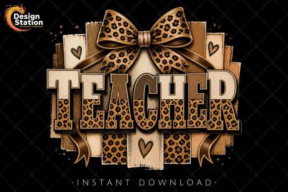 Leopard Teacher Rustic Teacher PNG: The Ultimate Design for Modern Educators