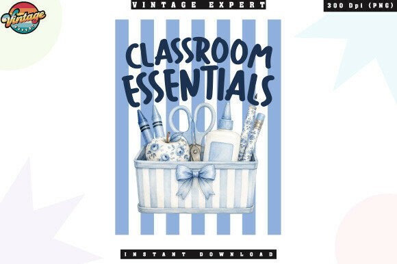 Transforming Creative Projects with Cute Classroom Supplies Clipart PNG