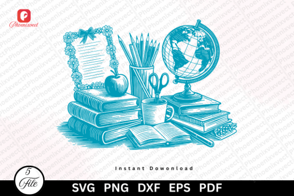 Vintage Teacher School SVG Sublimation: A Timeless Design for Educators